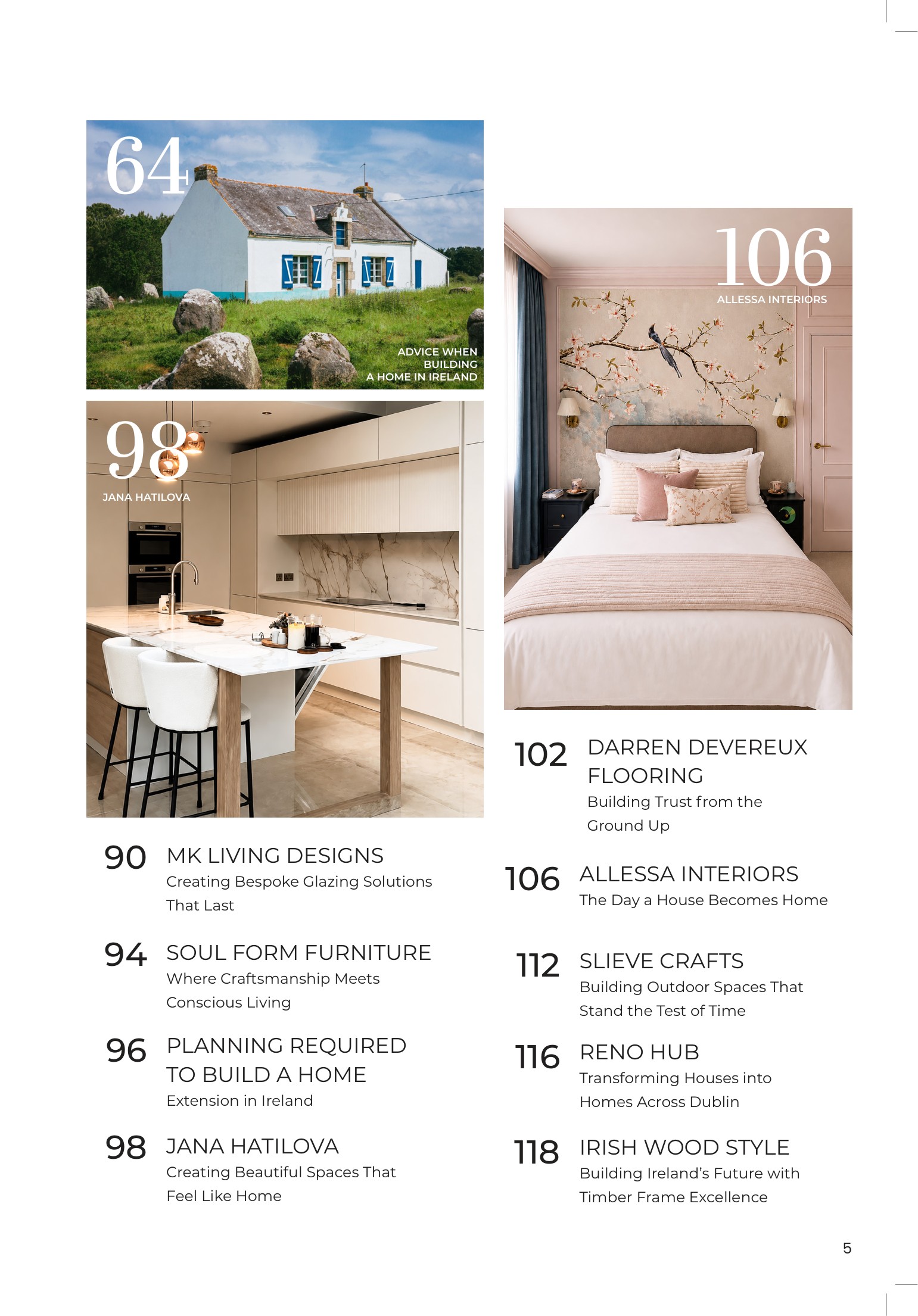First Time Buyer's Bible — Contents, page 5